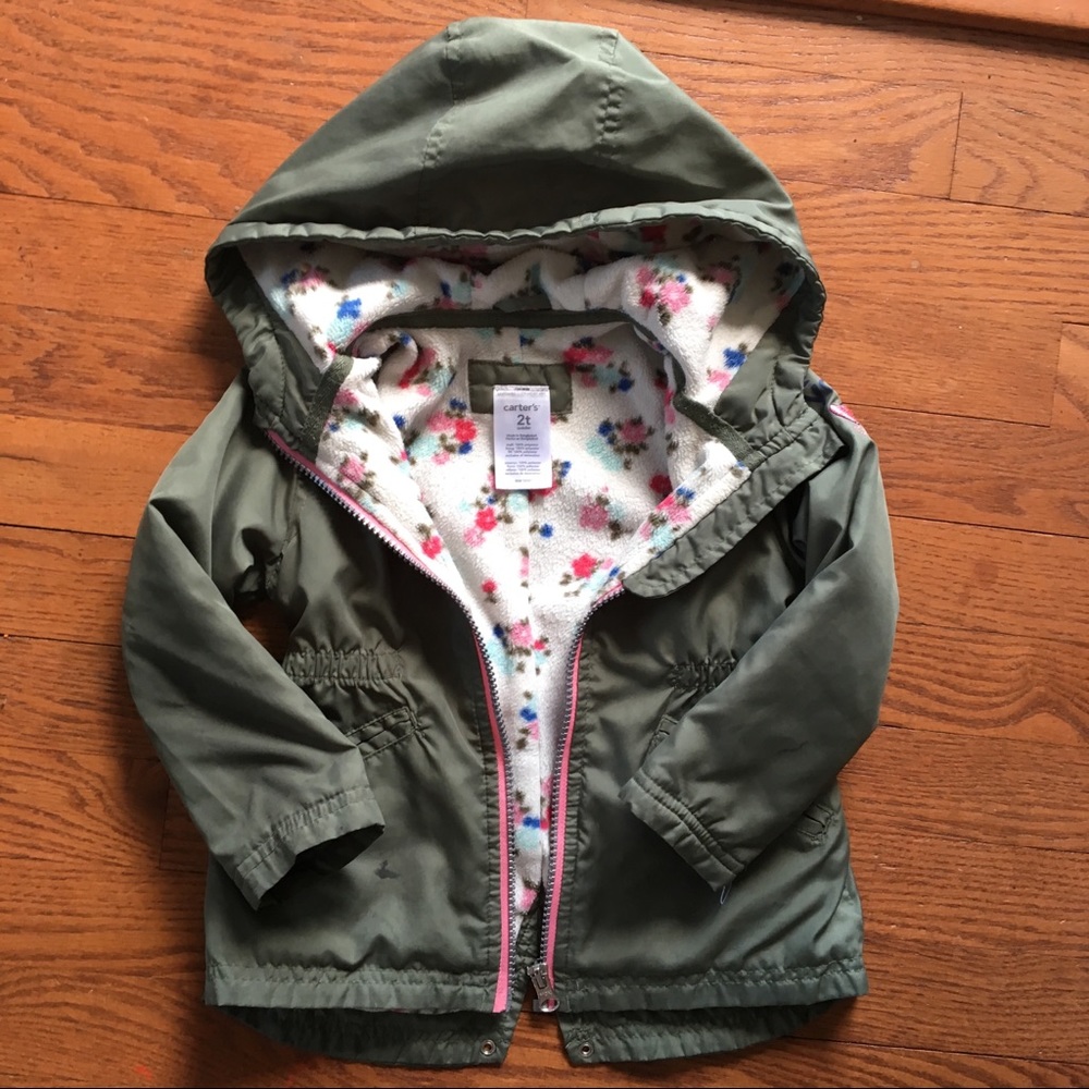 Carters Toddler Girls Light Jacket - 2T